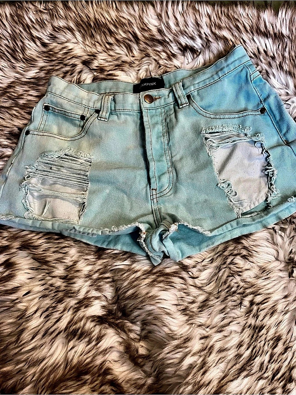 MinkPink size medium Jean Shorts